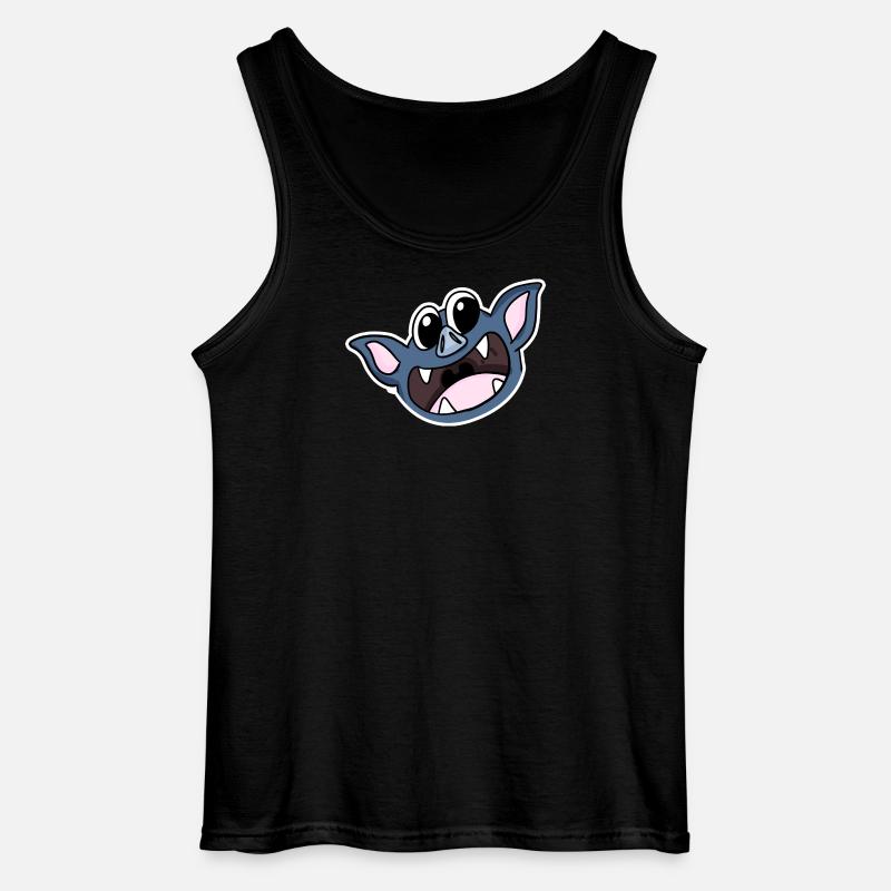 Bat head - Gildan Men’s Tank Top - black