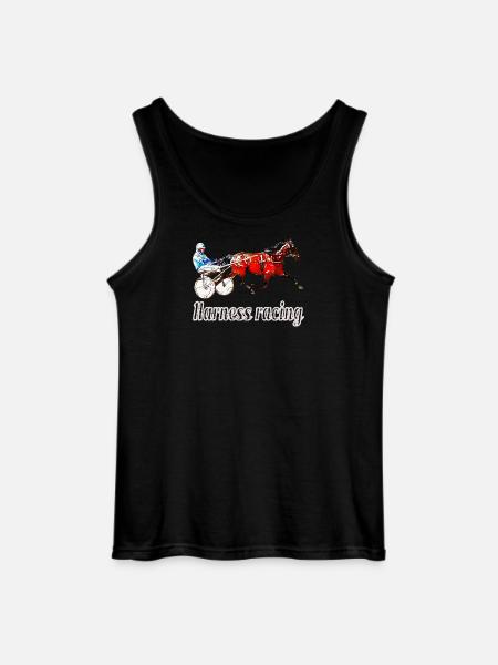Traber Design with Lettering - Gildan Men’s Tank Top - black