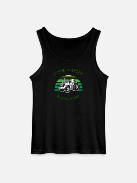 Kindergarten ich komme 3 - Gildan Männer Tank Top - Schwarz