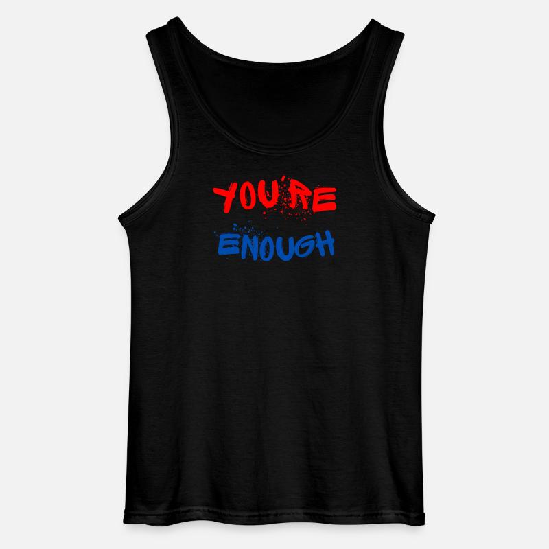 Ausdrucksstarke Graffiti-Designs mit Farbspritzern - Gildan Männer Tank Top - Schwarz