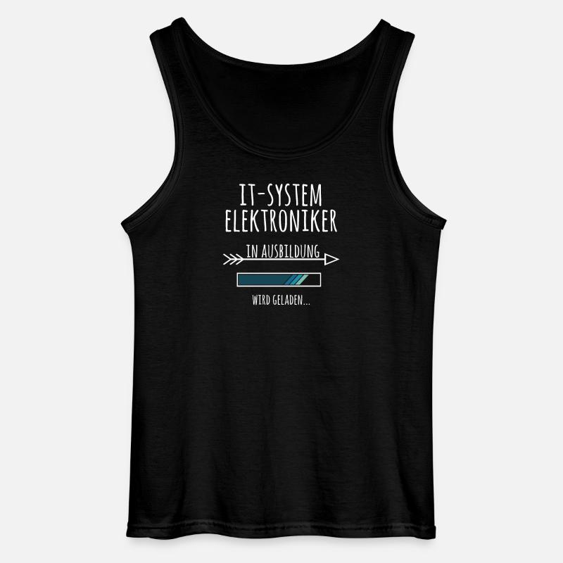 IT-Systemelektroniker Ausbildung Beruf Geschenk - Gildan Männer Tank Top - Schwarz