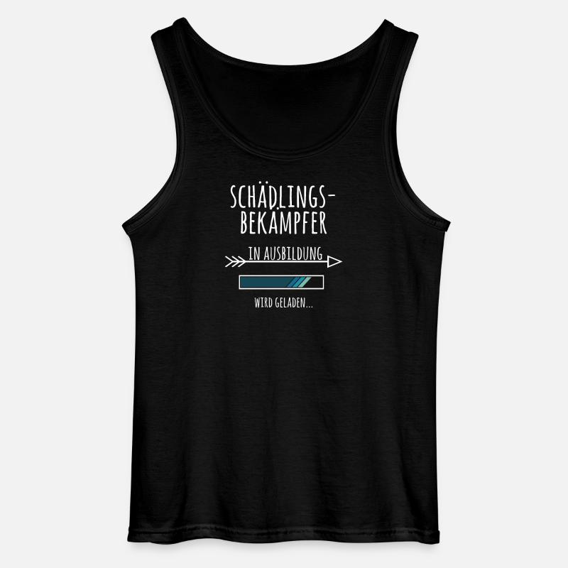 Schädlingsbekämpfer Ausbildung Geschenk Schädlinge - Gildan Männer Tank Top - Schwarz