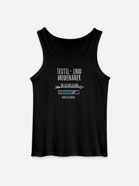 Textil und Modenäher Ausbildung Beruf Geschenk - Gildan Männer Tank Top - Schwarz