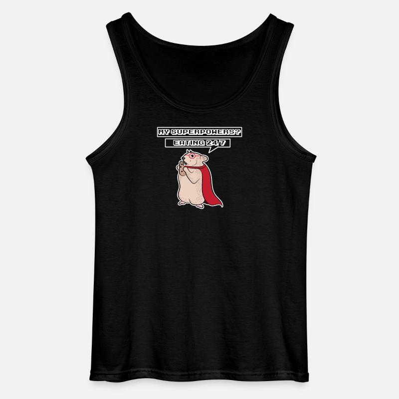 Maus Statement Haustiere Heimtier Statement - Gildan Männer Tank Top - Schwarz