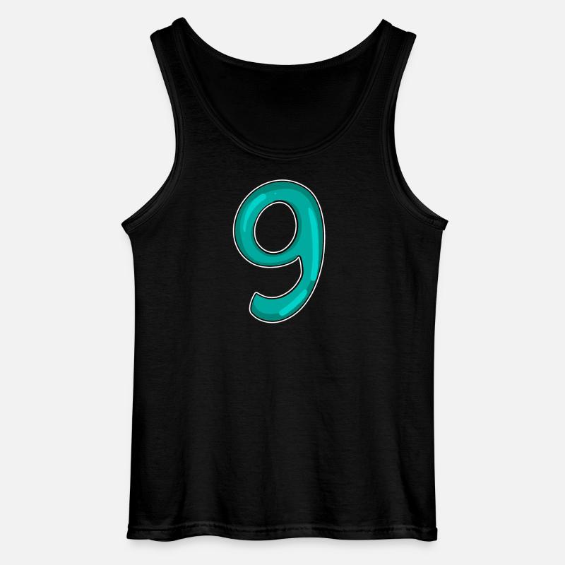 9 - Gildan Männer Tank Top - Schwarz