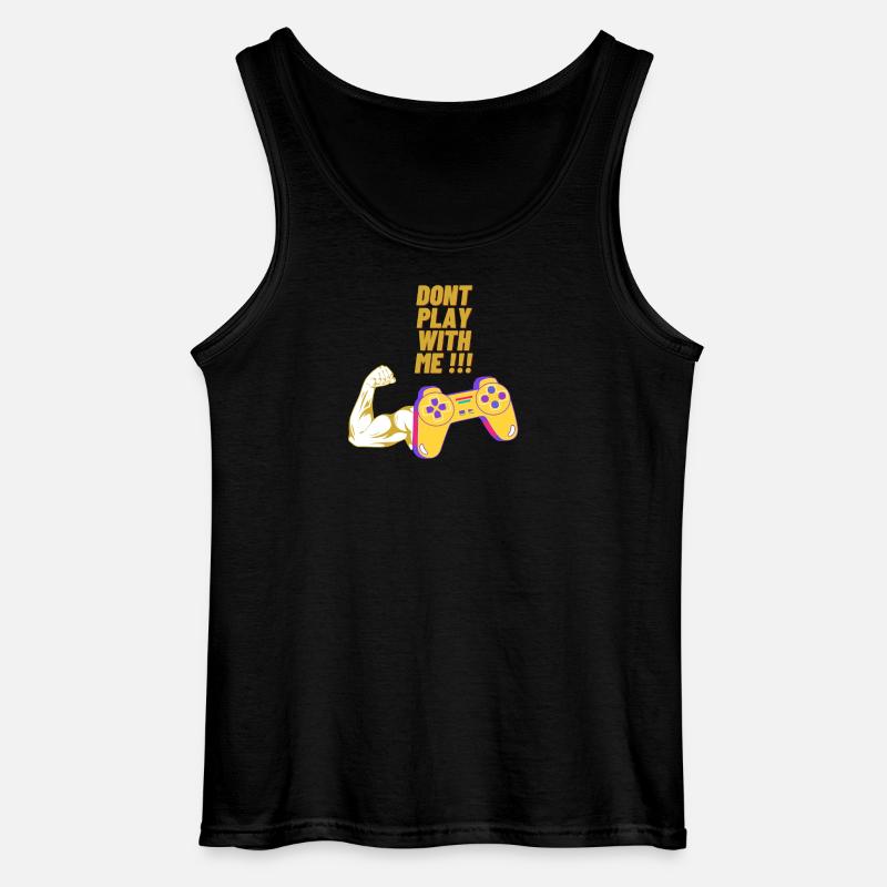 Game On 2 - Gildan Männer Tank Top - Schwarz