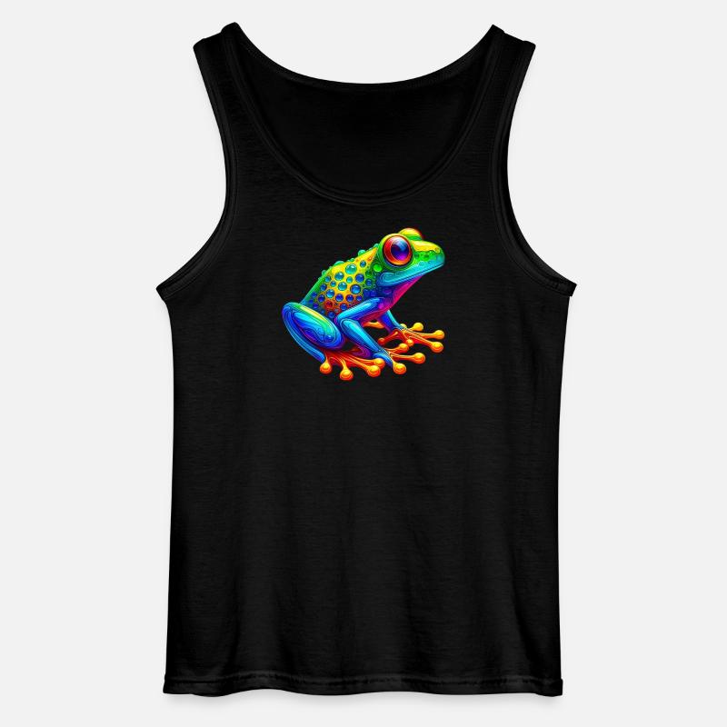 Frosch - Gildan Männer Tank Top - Schwarz