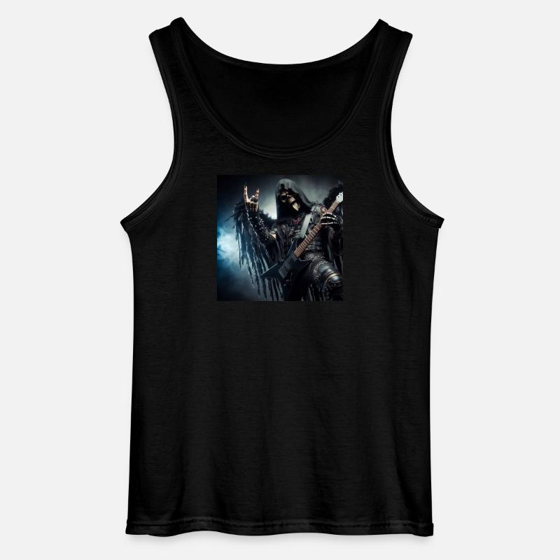 Der Sensenmann ist schwer - Gildan Männer Tank Top - Schwarz