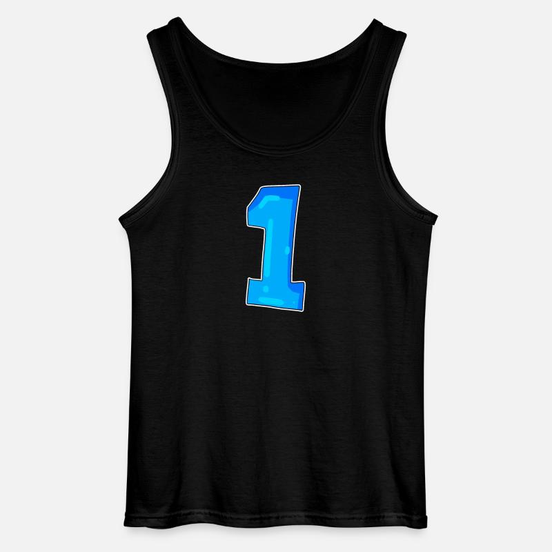 1 - Gildan Männer Tank Top - Schwarz