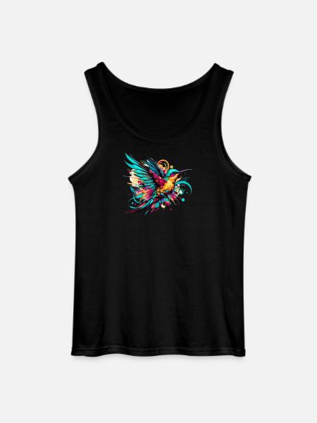 Colibri - Débardeur Gildan Homme - noir