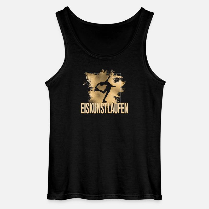 Eiskunstlauf - Gildan Männer Tank Top - Schwarz
