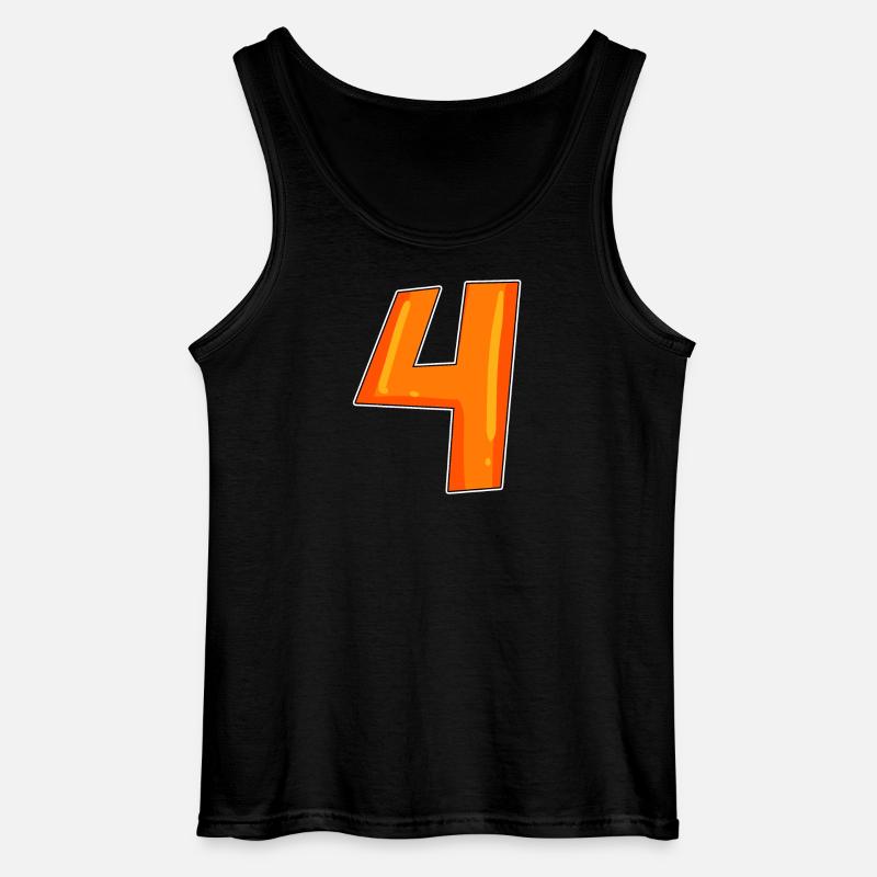 4 - Gildan Men’s Tank Top - black