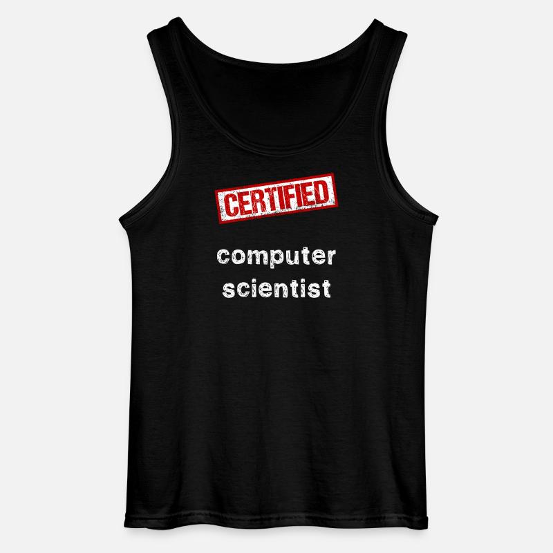 Informatiker - Gildan Männer Tank Top - Schwarz