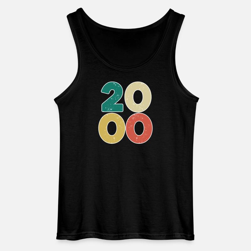 2000 - Année 2000 - Année 2000 - Débardeur Gildan Homme - noir