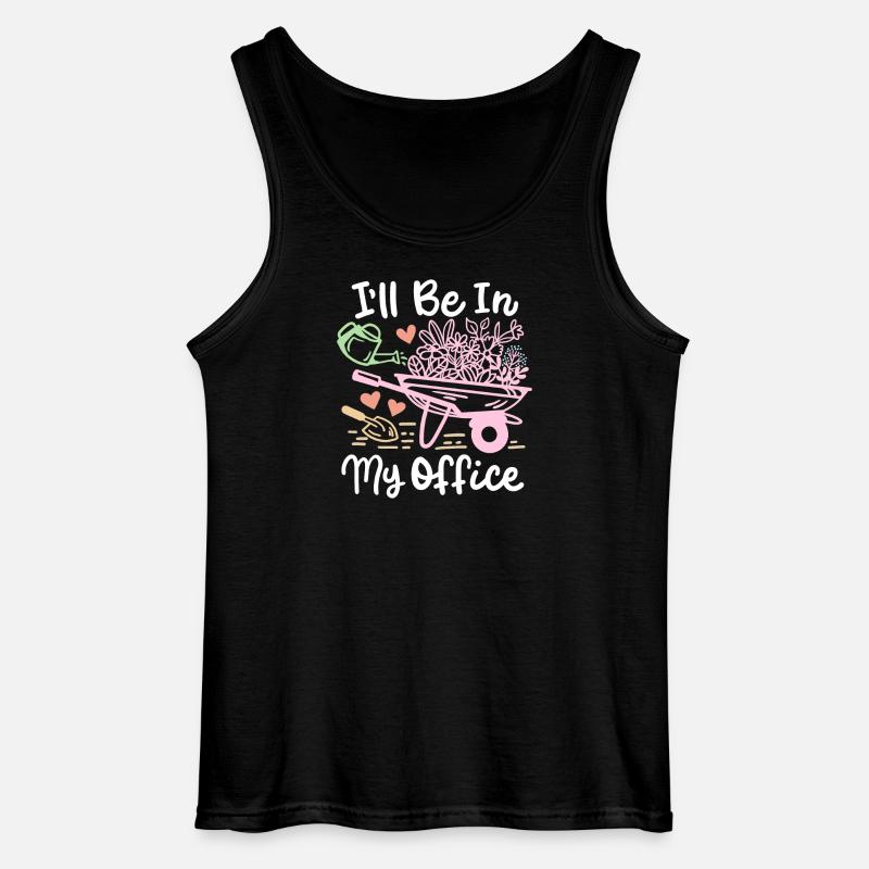 Garten Gartenarbeit - Gildan Männer Tank Top - Schwarz
