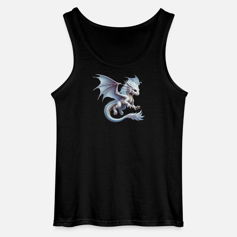 Drache - Gildan Männer Tank Top - Schwarz