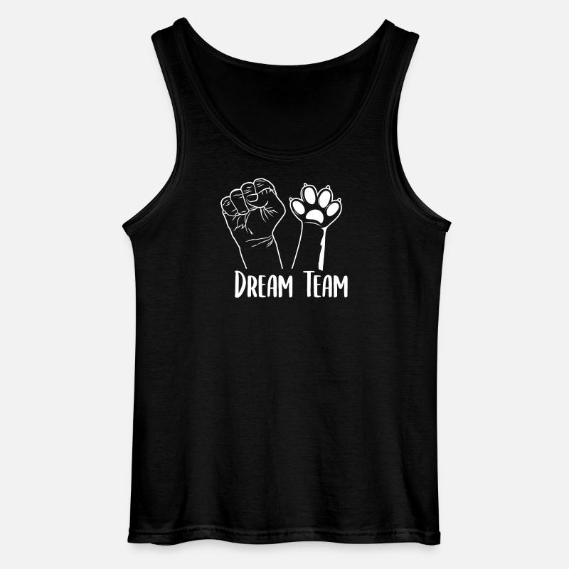 Dream Team - Gildan Männer Tank Top - Schwarz