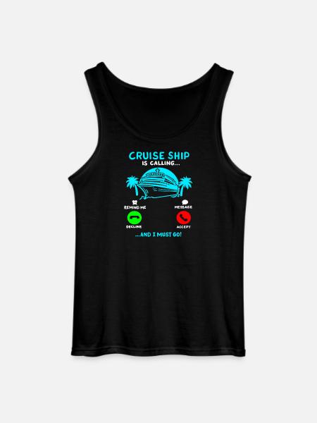 Kreuzfahrt Sommerurlaub - Gildan Männer Tank Top - Schwarz