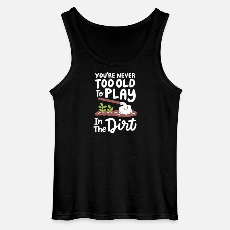Garten Gartenarbeit - Gildan Männer Tank Top - Schwarz