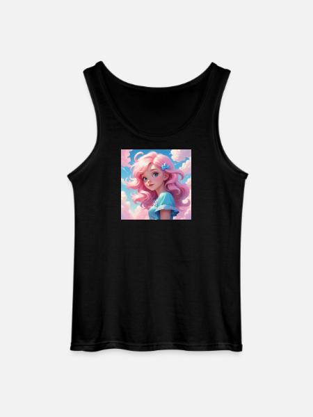 Fille - Débardeur Gildan Homme - noir