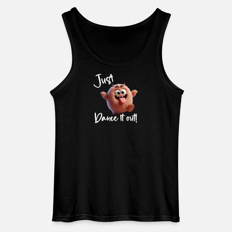 Tanzen Sie es einfach aus! - Gildan Männer Tank Top - Schwarz