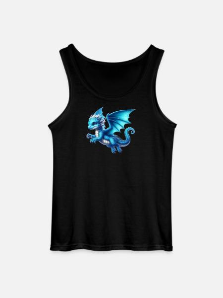 Dragon - Gildan Men’s Tank Top - black