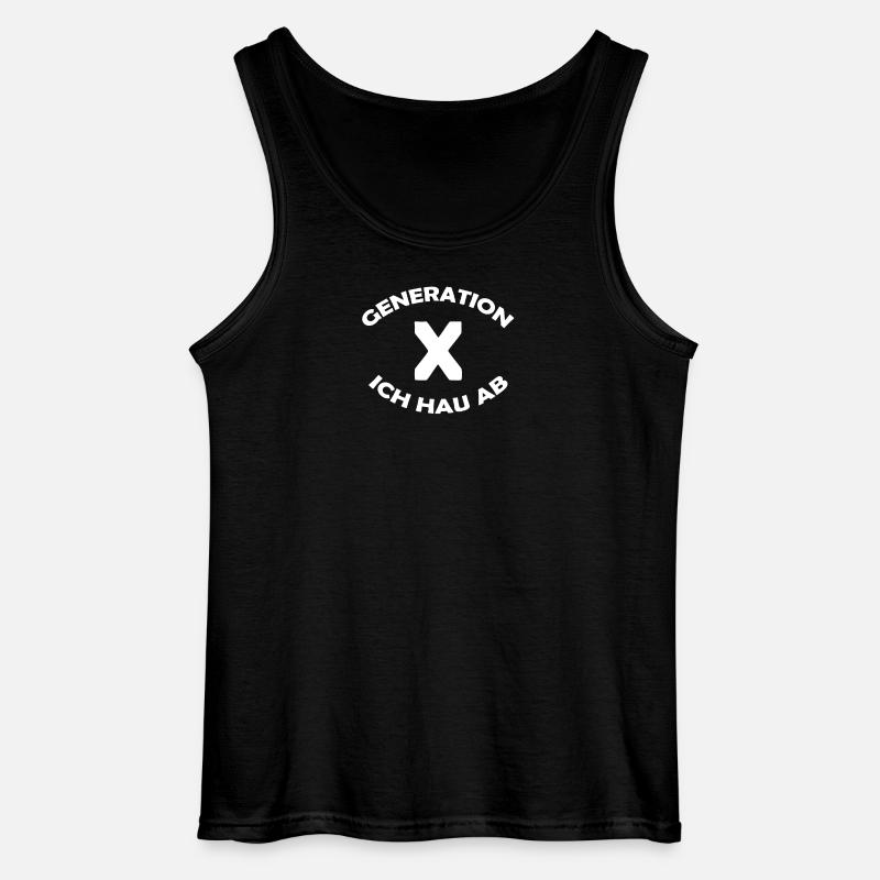 GENERATION X - Gildan Männer Tank Top - Schwarz