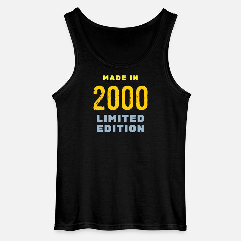 2000 - Gildan Männer Tank Top - Schwarz