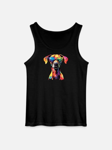 Rhodesian Ridgebackin metsästyskoirakoirat Pride Ridgeback - Gildan miesten tanktoppi - musta