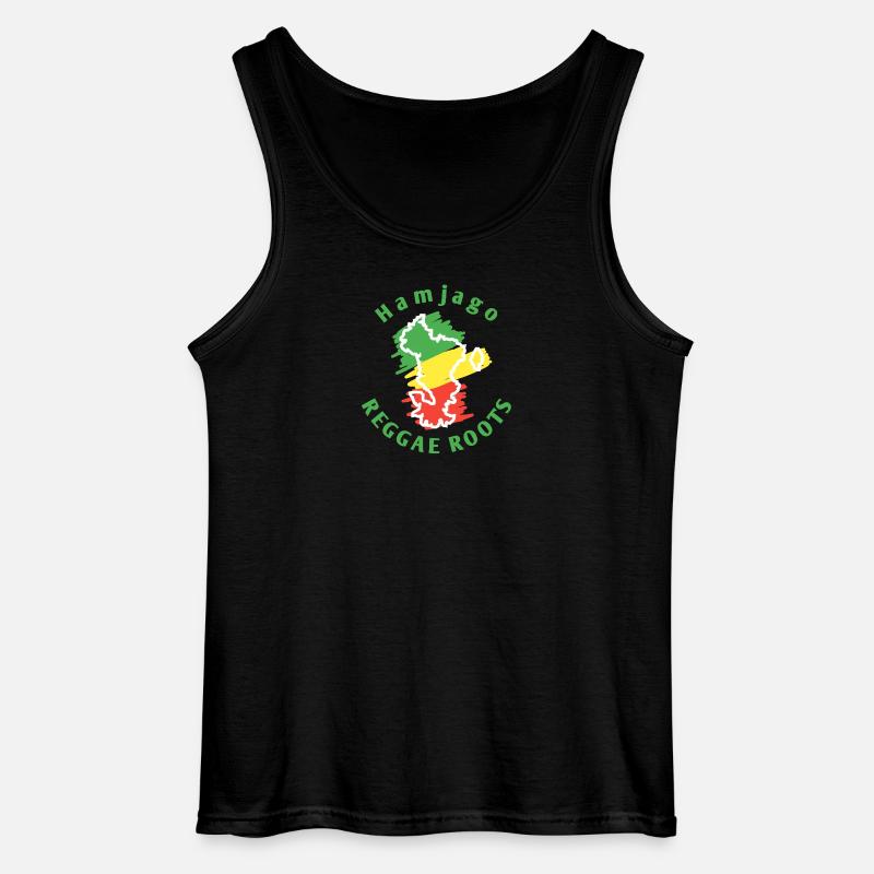 Mayotte_54 - Gildan Männer Tank Top - Schwarz