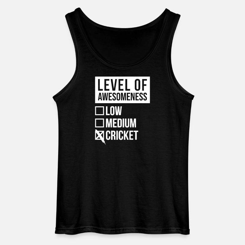 Kricket - Gildan Männer Tank Top - Schwarz