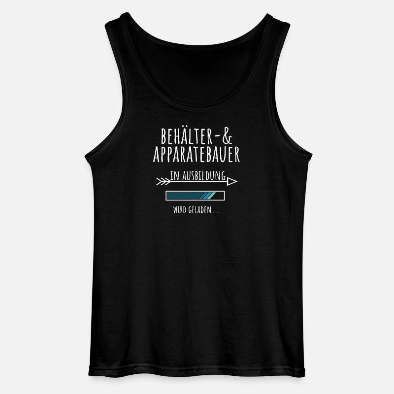 Behälter und Apparatebauer Ausbildung Beruf - Gildan Männer Tank Top - Schwarz