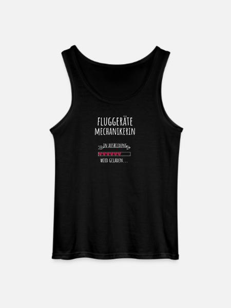 Fluggerätemechanikerin Ausbildung Beruf Geschenk - Gildan Männer Tank Top - Schwarz