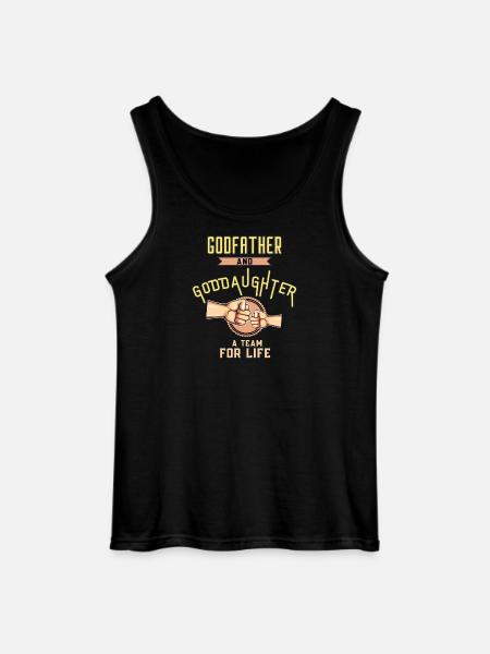 Pate und Patentochter Bindung - Gildan Männer Tank Top - Schwarz