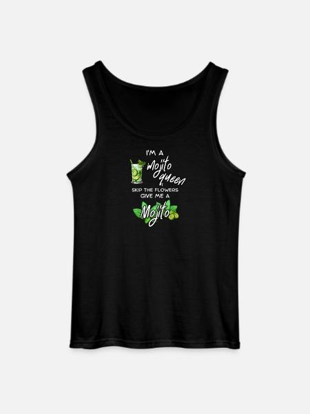 Mojito Queen - Gildan Men’s Tank Top - black