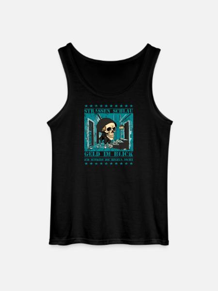 Street Skull - Gildan Men’s Tank Top - black