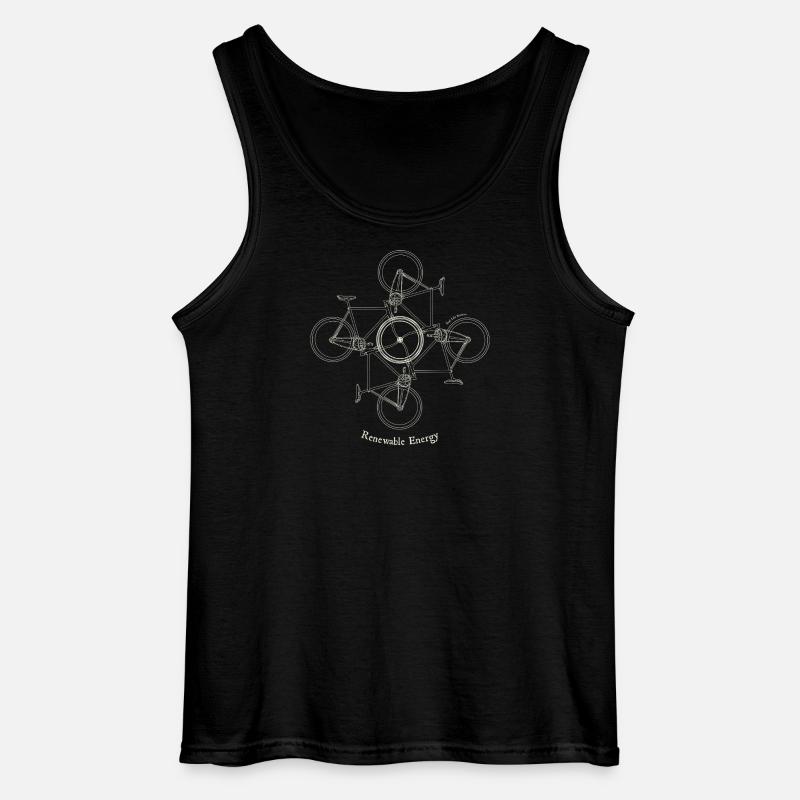Cycle Grid Renewable Energy - Gildan Men’s Tank Top - black