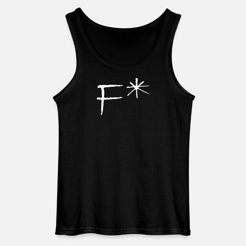 Ficken* - Gildan Männer Tank Top - Schwarz
