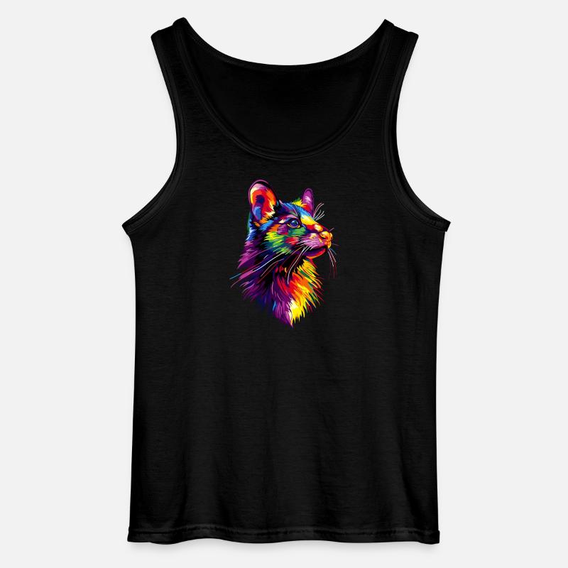 Tasmanischer Teufel Beuteltier Tasmanian Devil - Gildan Männer Tank Top - Schwarz