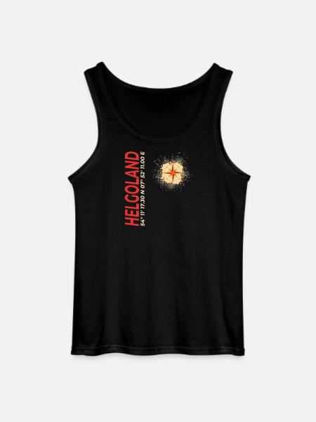 Helgoland - Gildan Männer Tank Top - Schwarz