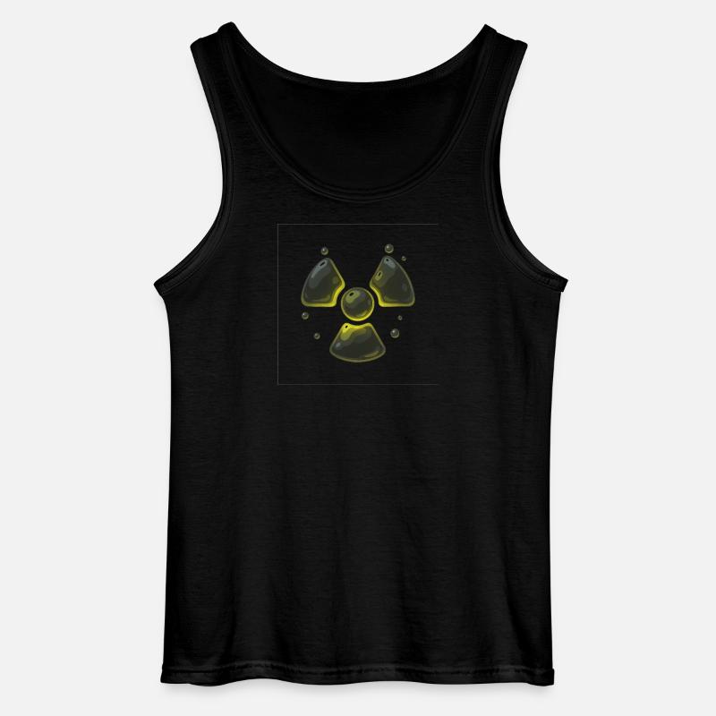 Radioactive - Gildan Men’s Tank Top - black