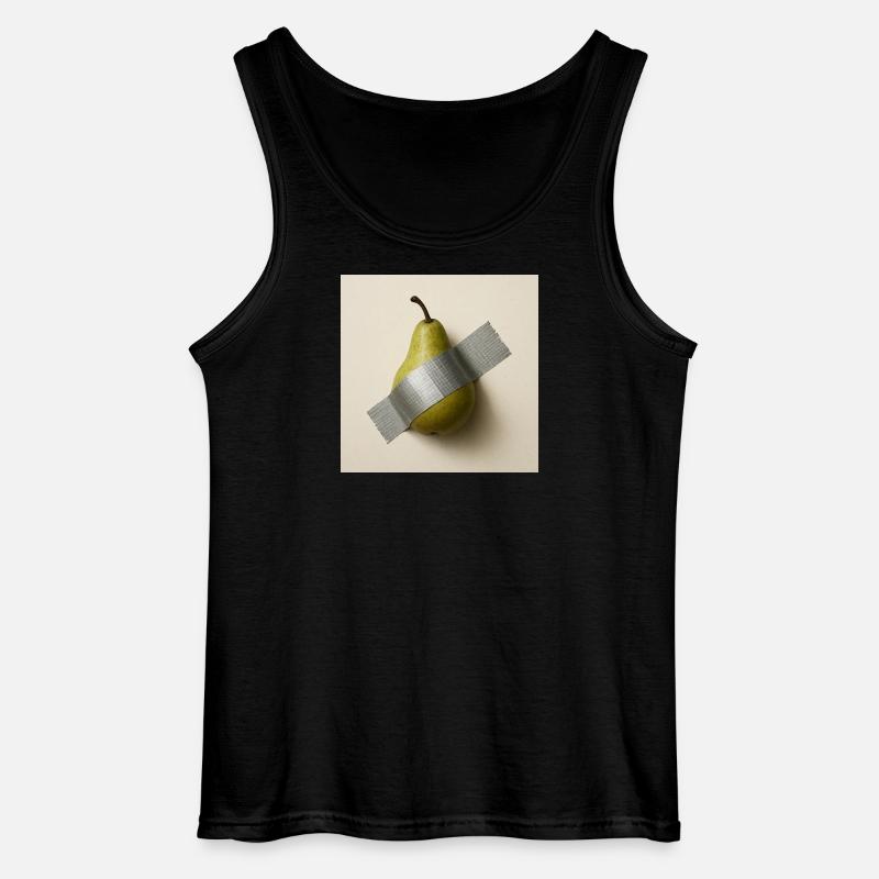 Abstrakte Birne Metaphorisches Kunstwerk - Gildan Männer Tank Top - Schwarz