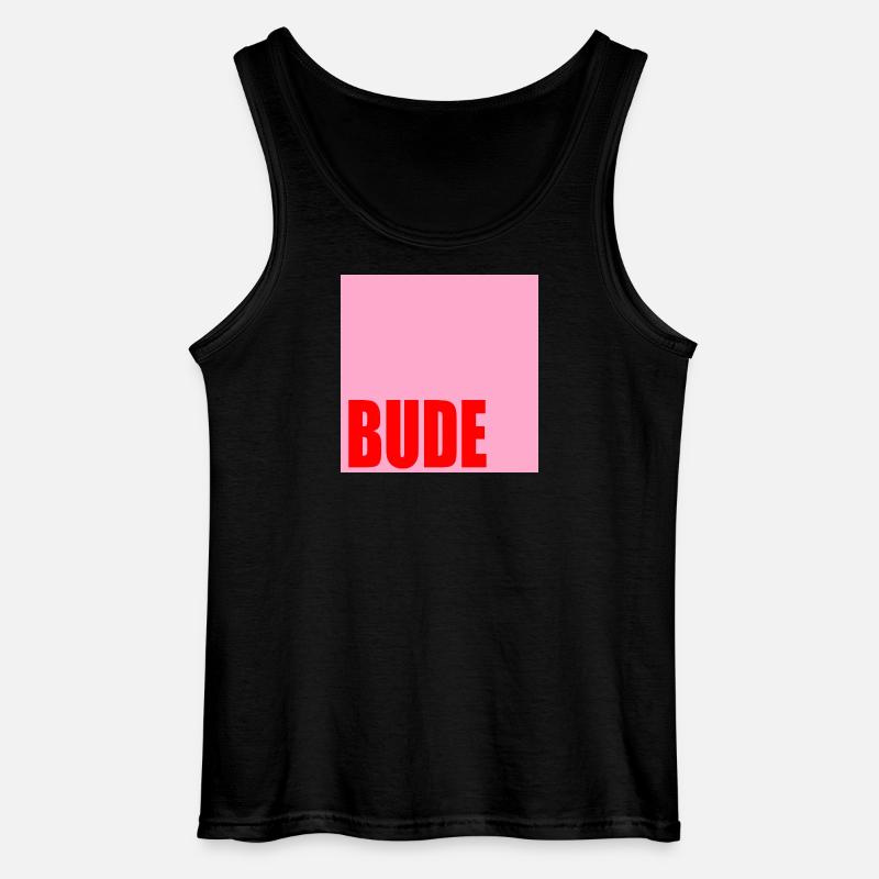 ZUHAUSE WOHNUNG BUDE - Gildan Männer Tank Top - Schwarz