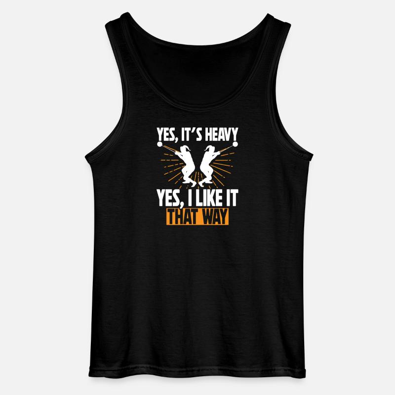 Kugelstoßen Kugelstoß Kugelstoßer - Gildan Männer Tank Top - Schwarz