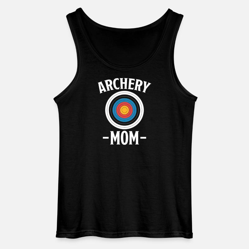 Bogenschießen Spruch Mutter Bogenschießen Geschenk - Gildan Männer Tank Top - Schwarz
