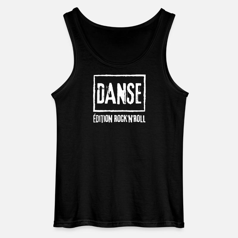 DANCE Rock Edition - Gildan Männer Tank Top - Schwarz