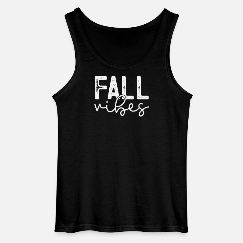 Fall Vibes Snake Pattern Design - Débardeur Gildan Homme - noir