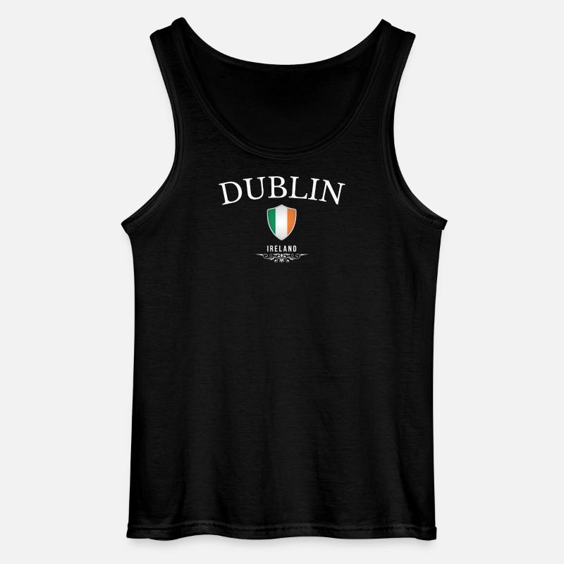 Ich liebe Dublin, Souvenir-Dublin - Gildan Männer Tank Top - Schwarz