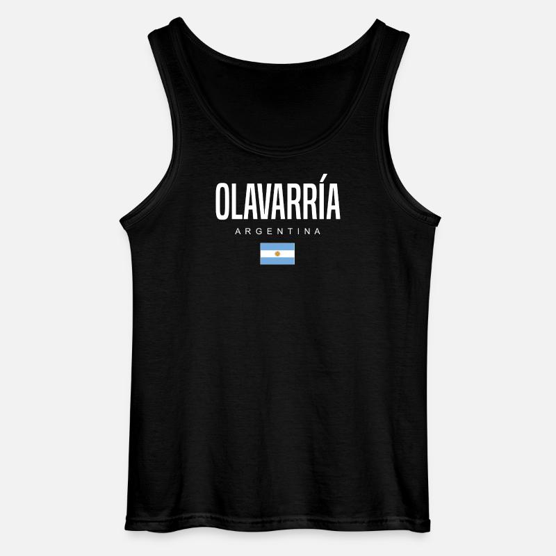 Olavarría Argentinien Argentinier - Gildan Männer Tank Top - Schwarz