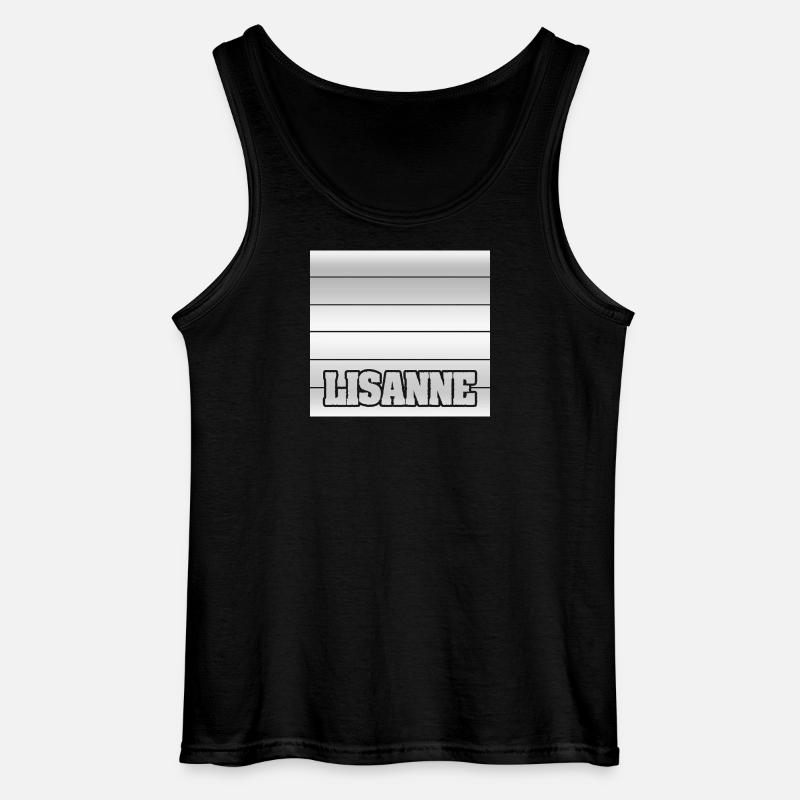 Lisanne - Gildan Männer Tank Top - Schwarz